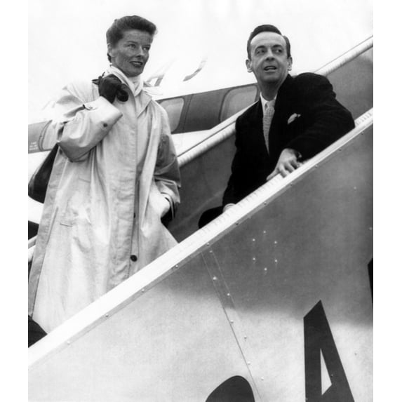 Katharine Hepburn And Robert Helpmann History (24 x 36)