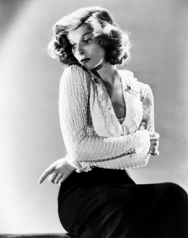 Katharine Hepburn Canvas Art - (16 x 20)