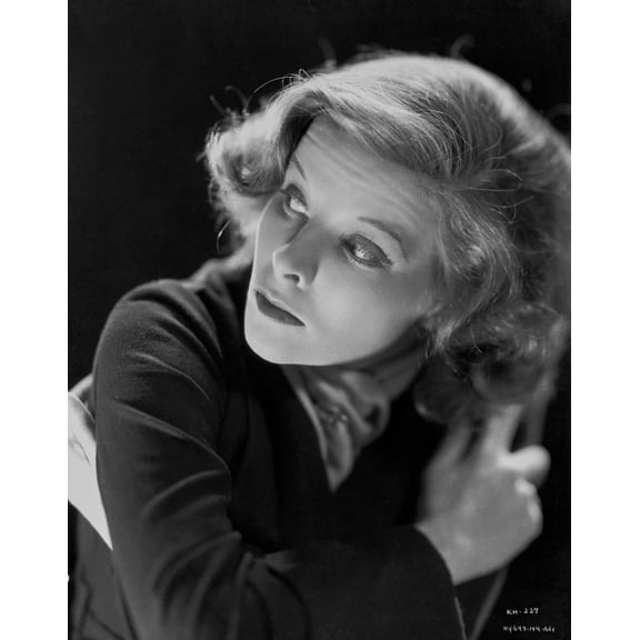 Katharine Hepburn Posed Side View Portrait Photo Print (8 x 10)