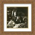 thumbnail image 1 of Kathe Kollwitz 2x Matted 20x20 Gold Ornate Framed Art Print 'Need', 1 of 2