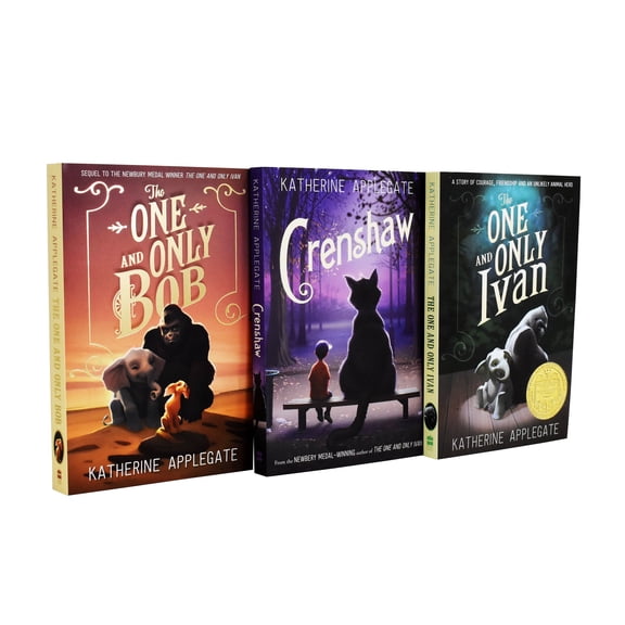 Katherine Applegate One and Only Ivan Series 3 Books Collection - Paperback - Age 7-9