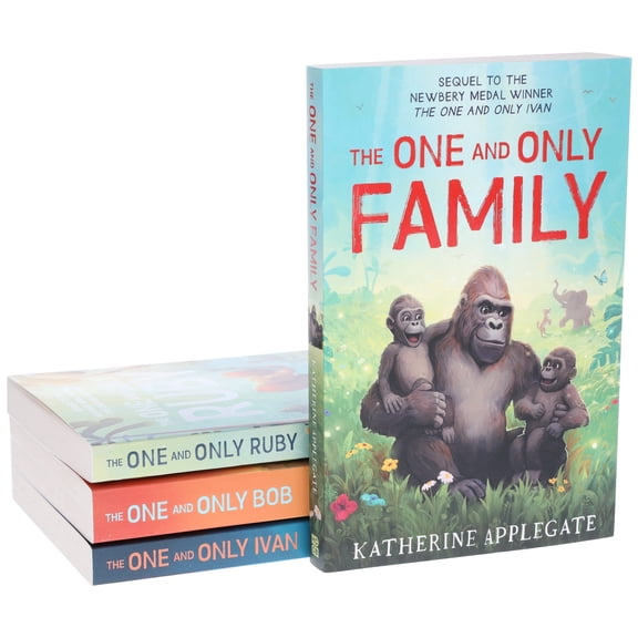 The One and Only Ivan Series by Katherine Applegate: 4 Books Set - Ages 8+ - Paperback