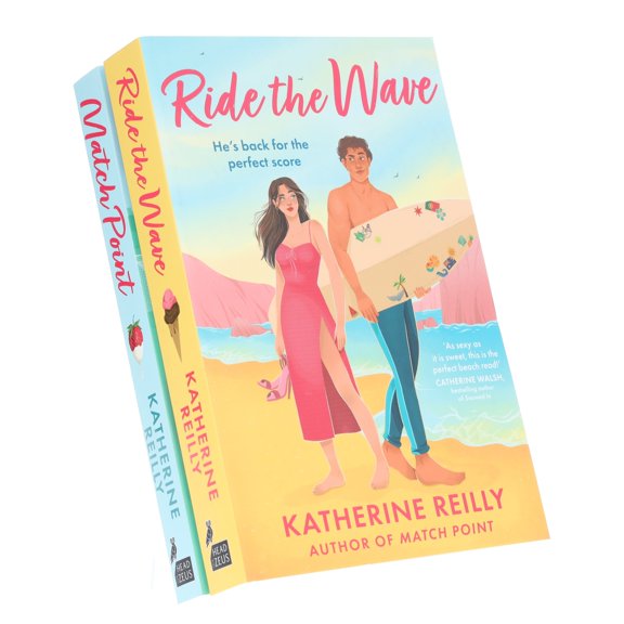 Katherine Reilly Rom-Com Collection (Ride The Wave & Match Point) 2 Books - Fiction - PB