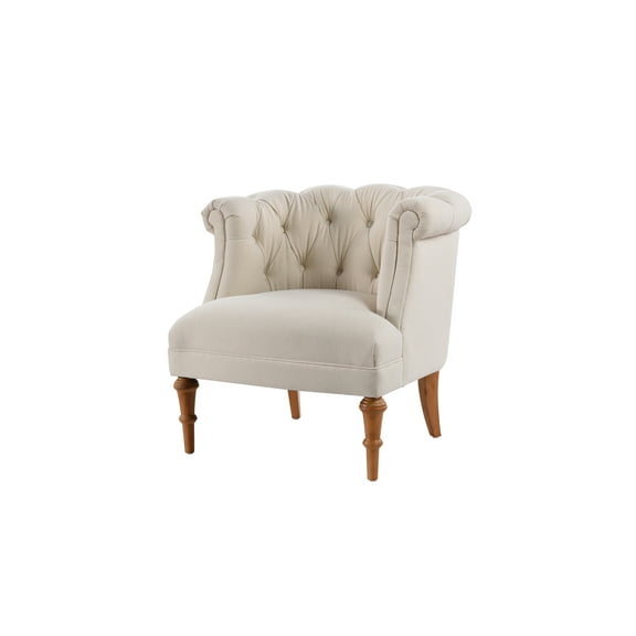 Katherine Tufted Accent Chair Sky Neutral