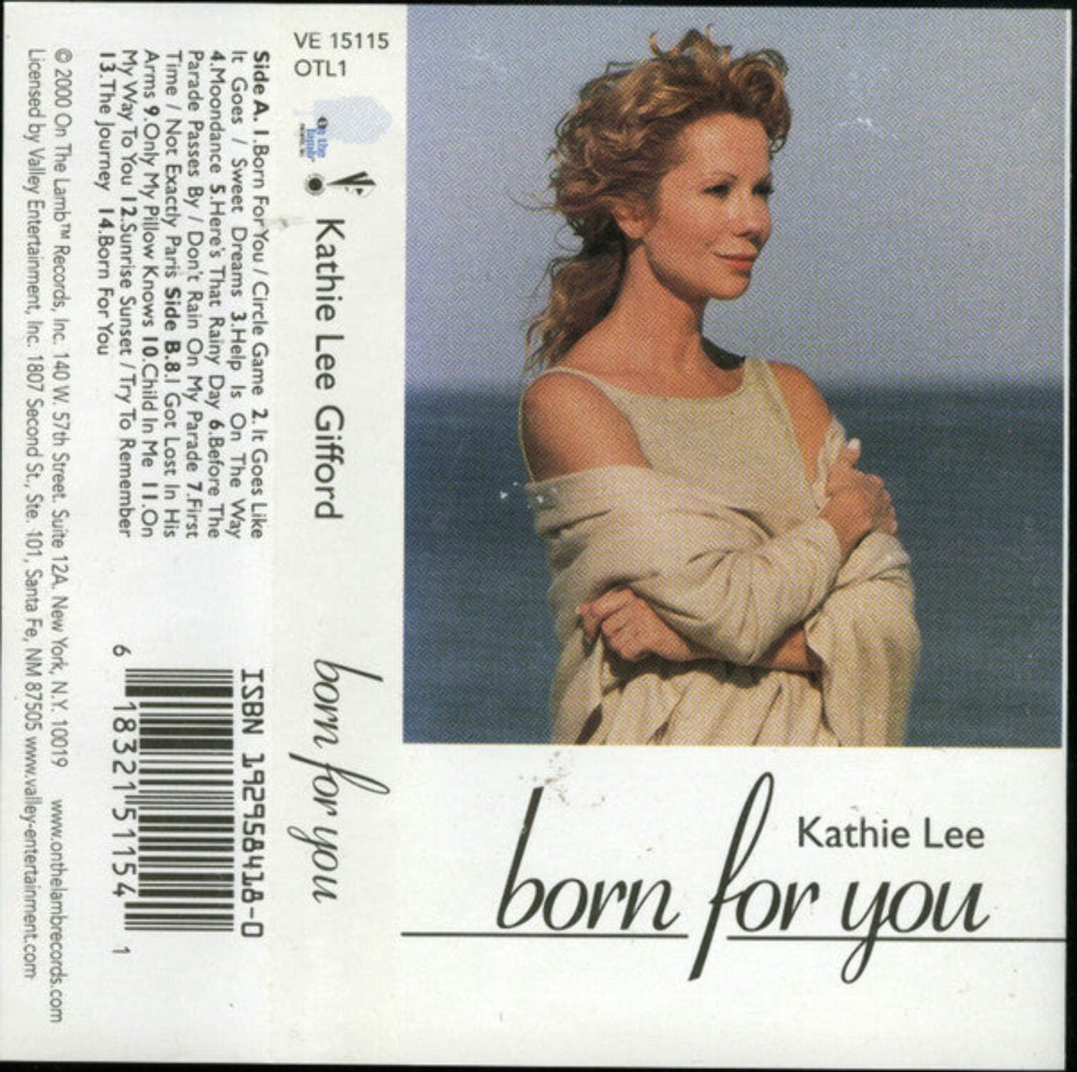Kathie Lee* - Born For You (Cassette) (Mint (M))