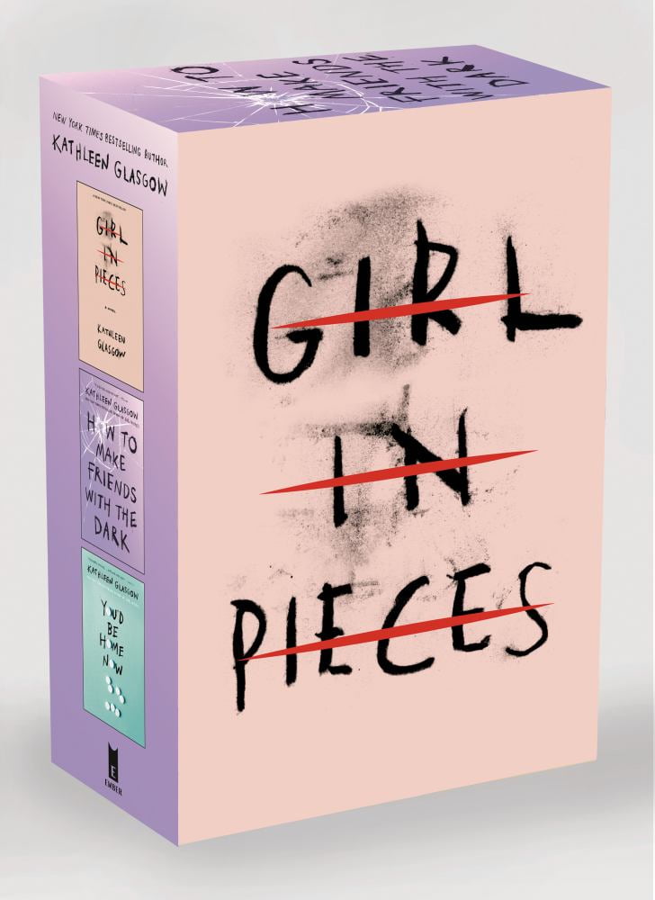 Kathleen Glasgow Three-Book Boxed Set: Girl in Pieces; How to Make Friends with the Dark; You'd Be Home Now (Hardcover)