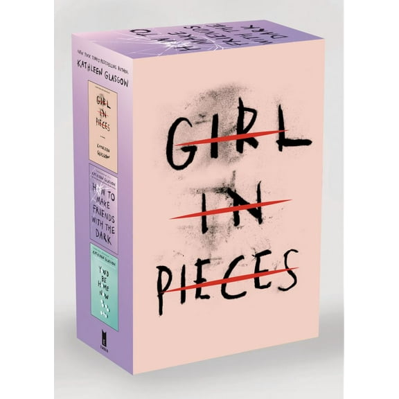 Kathleen Glasgow Three-Book Boxed Set: Girl in Pieces; How to Make Friends with the Dark; You'd Be Home Now (Hardcover)