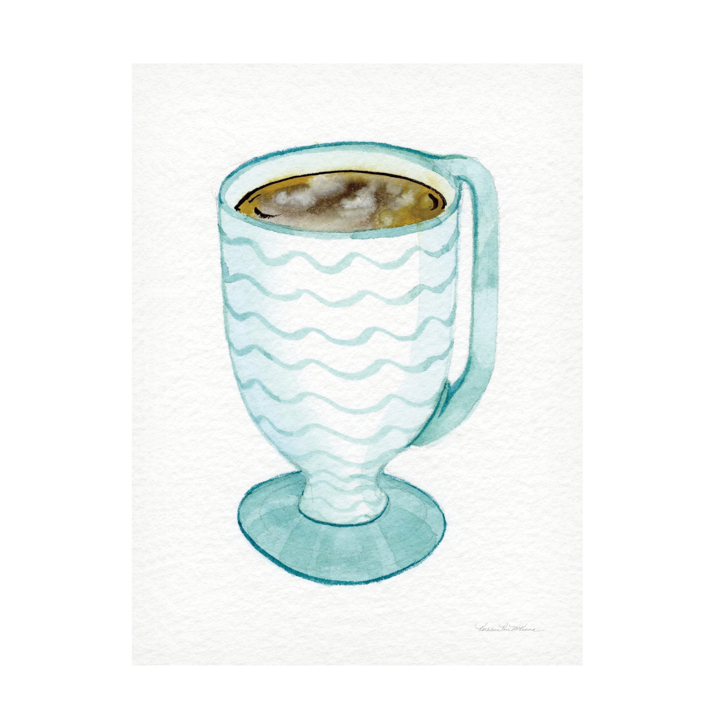 Kathleen Parr McKenna 'Coffee Break Element V' Canvas Art - Walmart.com