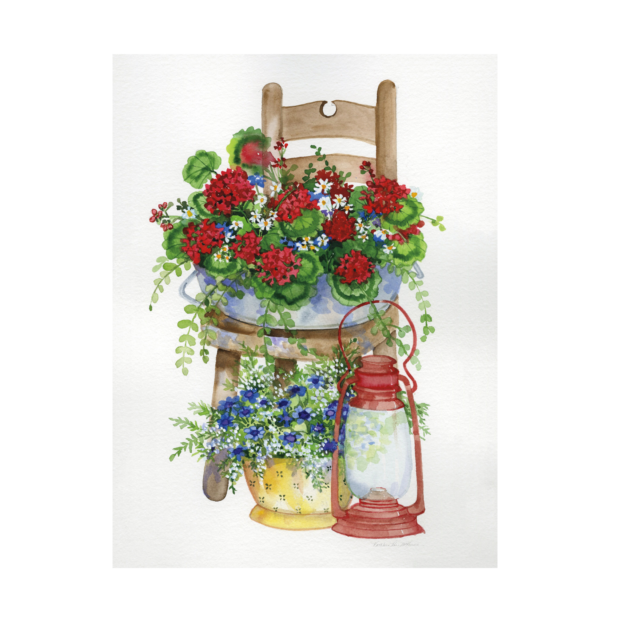 Kathleen Parr McKenna 'Down Home II' Canvas Art - Walmart.com