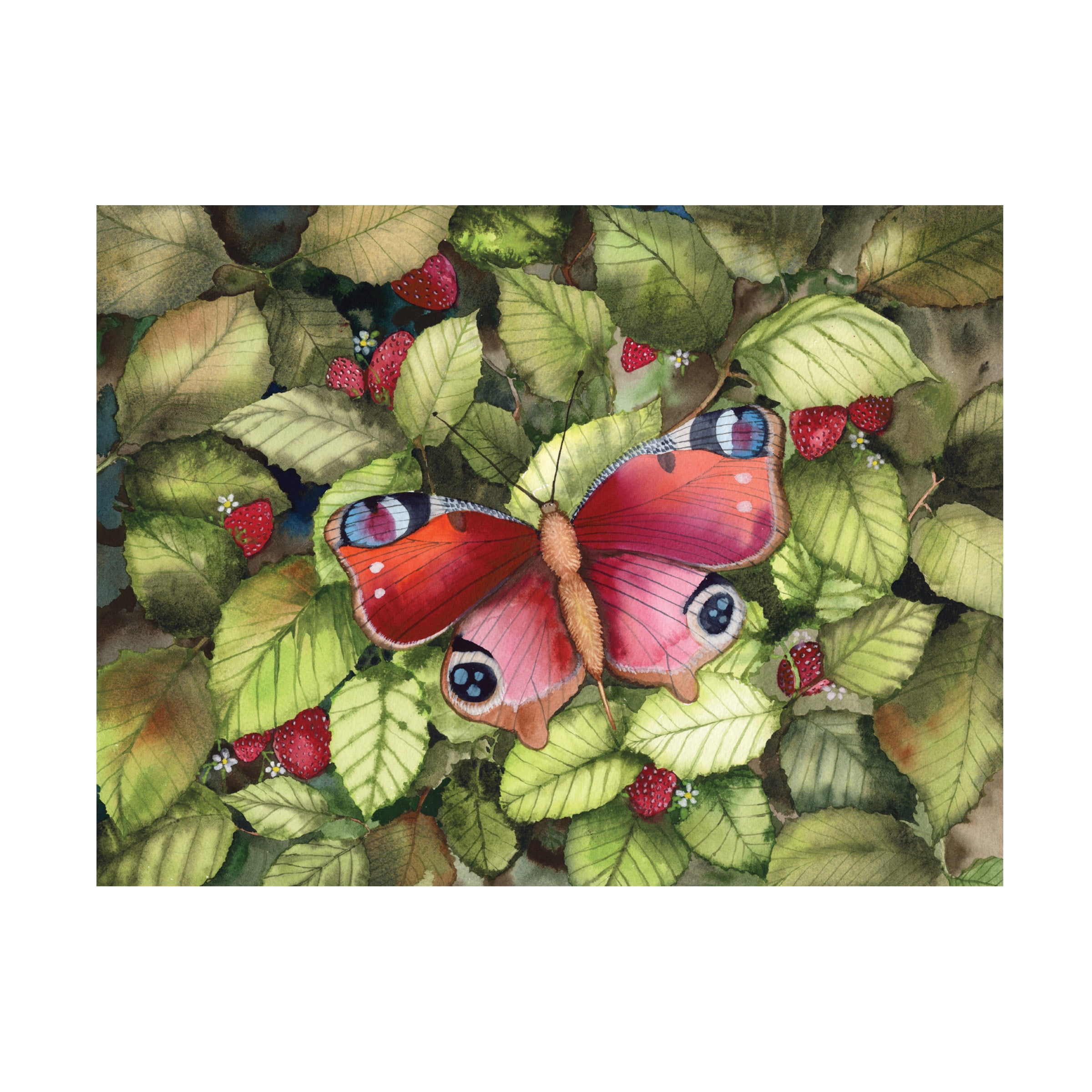 Kathleen Parr McKenna Majestic Butterfly Canvas Art Walmart kathleen-parr-mckenna-majestic-butterfly-canvas-art-walmart