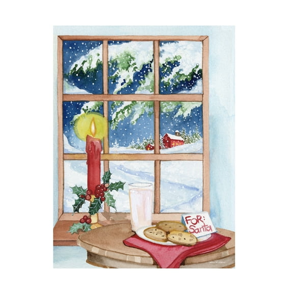 Kathleen Parr McKenna 'Night Before Christmas IV' Canvas Art