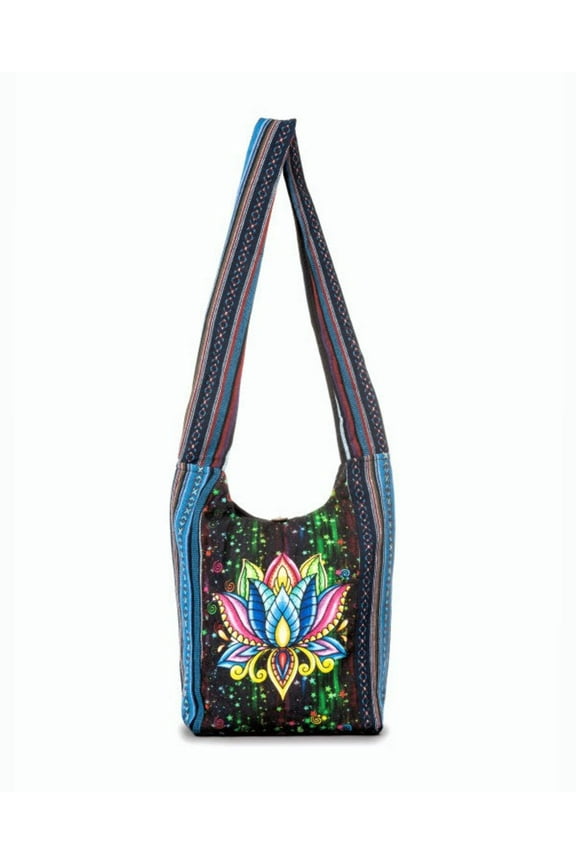 Kathmandu Collection Lotus Handmade Hobo Bag
