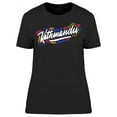 thumbnail image 1 of Kathmandu Handwritten City T-Shirt Women -Image by Shutterstock, Female 3X-Large, 1 of 2