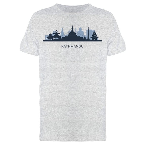 Kathmandu Skyline Silhouette Tee Men's -Image by Shutterstock