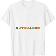 Kathmandu Vintage Distressed Short Sleeve Womens T-Shirt White S