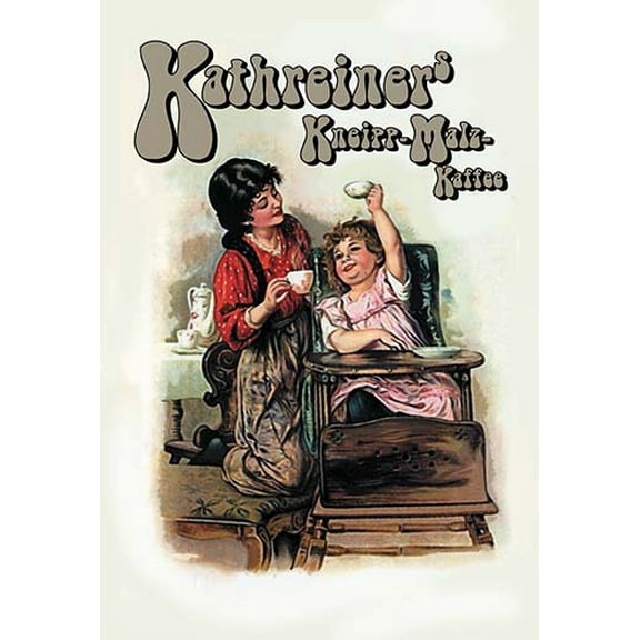 Kathreiner's Kneipp-Malz-Kaffee Fine art canvas print (20" x 30")
