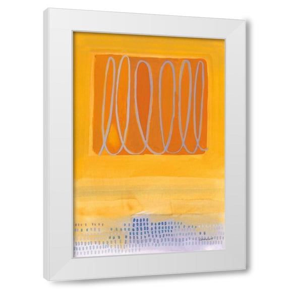 Kathrine Lovell 4x14 White Modern Wood Framed Wall Art Titled - Wireless