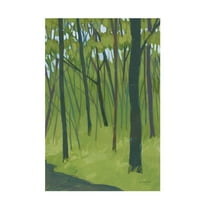 Kathrine Lovell 'Spring Woods Dark Green' Canvas Art