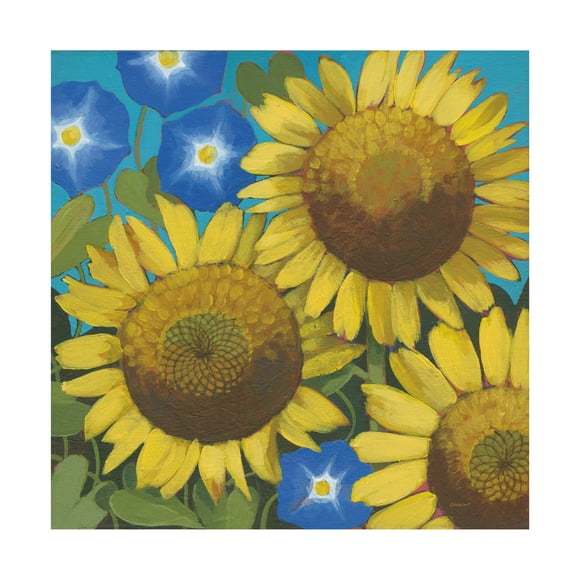 Kathrine Lovell 'Sunflower Time' Canvas Art