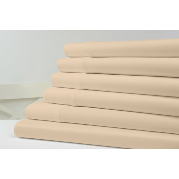 Kathy Ireland 1200 Thread Count 6 Piece Cotton Rich Sheet Set