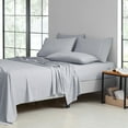 thumbnail image 1 of Kathy Ireland 2000 Thread Count Cotton 6 Pc Sheet Set - 5 Colors - Silver Grey - Cal King, 1 of 2