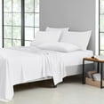thumbnail image 1 of Kathy Ireland 2000 Thread Count Cotton 6 Pc Sheet Set - 5 Colors - White - Cal King, 1 of 2