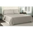 thumbnail image 1 of Kathy Ireland 300 Thread Count Organic Cotton Percale Sheet Set - 4 Colors - Linen - Queen, 1 of 4