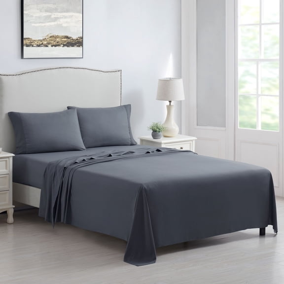 Kathy Ireland 4 Piece Brushed Microfiber Sheet Set