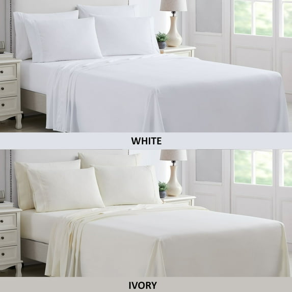 Kathy Ireland 6 Piece Brushed Microfiber Sheet Set