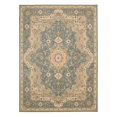 thumbnail image 1 of Kathy Ireland Antiquities Machine Woven Slate Blue Area Rugs Slate Blue 7'10" x 10'10", 1 of 5