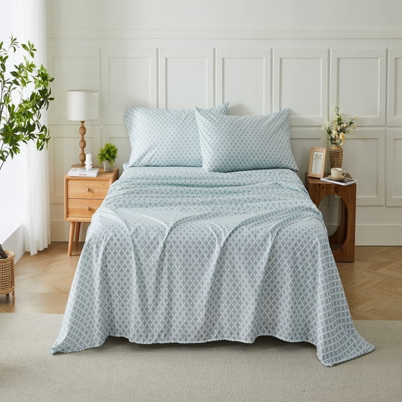 Kathy Ireland Extra Soft Printed 4 Piece Sheet Set