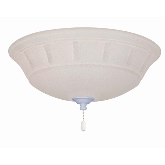 Grande White Mist Light Fixture-Finish:Appliance White