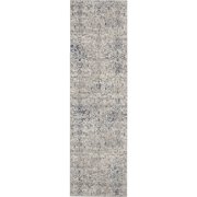 Nourison Royal Terrace Botanical Indoor Area Rug Beige Blue 22" x 76"