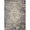 thumbnail image 1 of Nourison Moroccan Celebration KI3M2 Beige/Taupe/Slate Indoor Area Rug - 5'3 x 7'3, 1 of 8