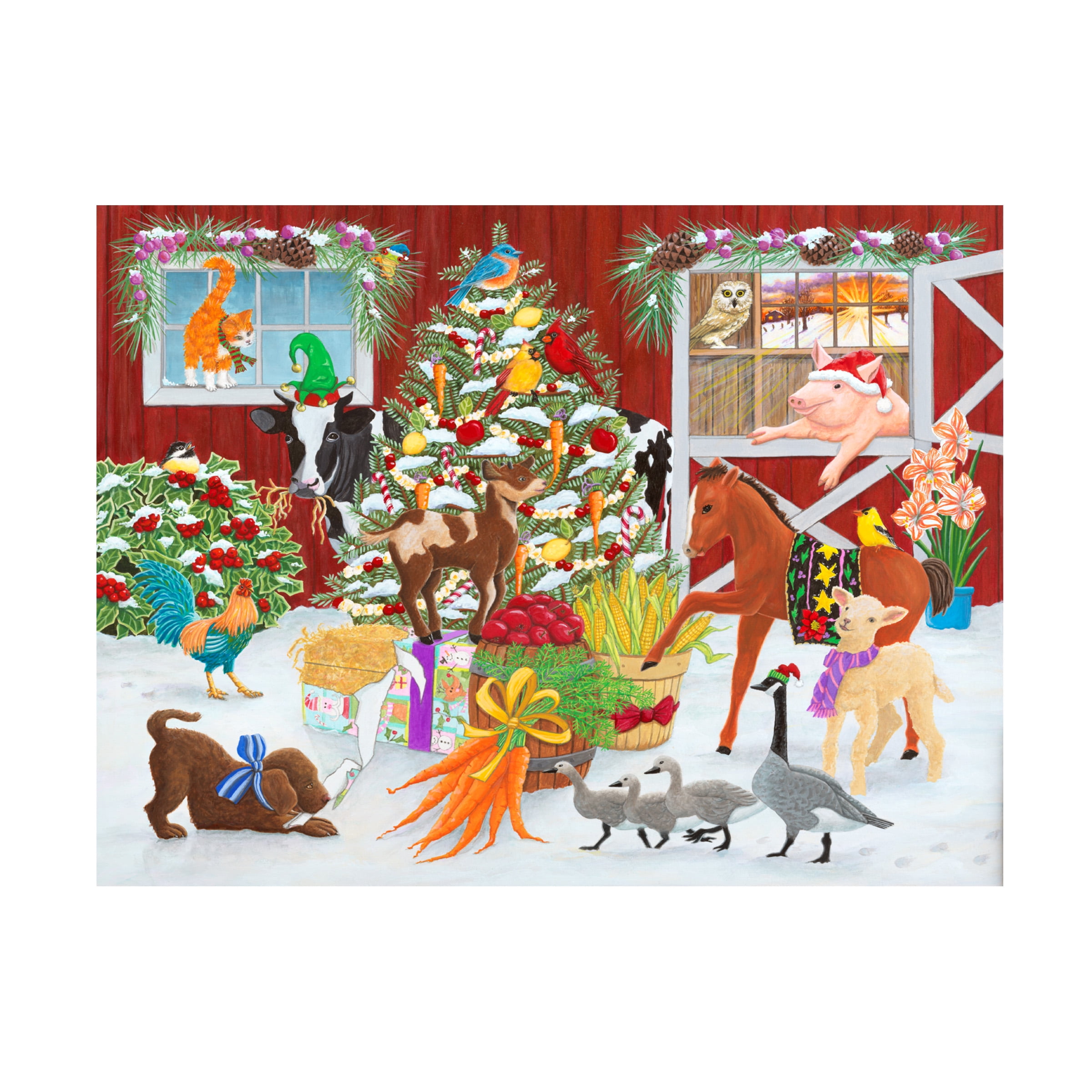 Kathy Kehoe Bambeck 'christmas Morning Surprise' Canvas Art - Walmart.com