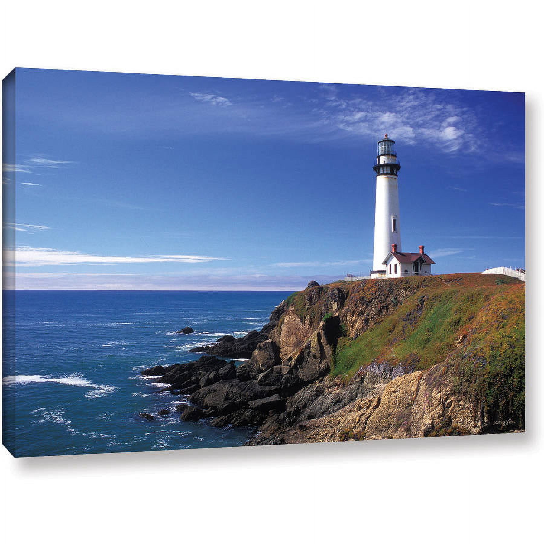 Kathy Yates "Pigeon Point Lighthouse" Canvas Art