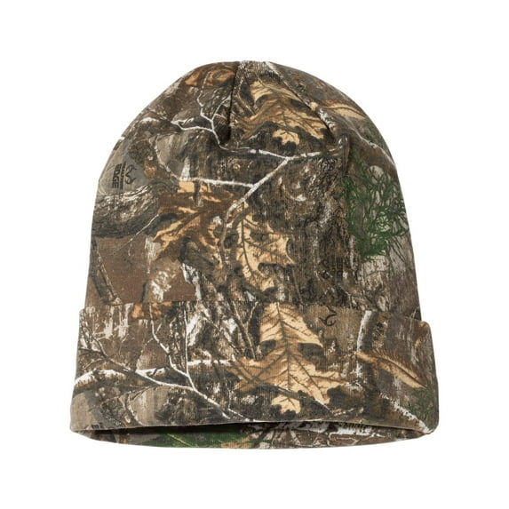 Kati - 12" Camo Knit Beanie - LCB12 - Realtree Edge - Size: One Size