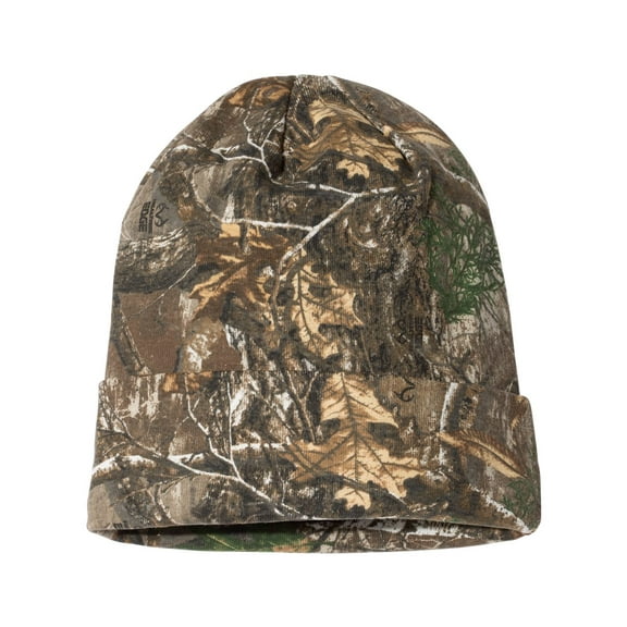 Kati - 12" Camo Knit Beanie - LCB12 - Realtree Edge - Size: One Size