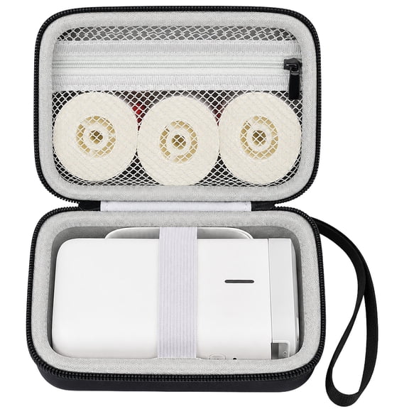 Katia Label Makers Case for Phomemo D30 Mini for Niimbot D11 Label Printer Machine & Tape, Box Only