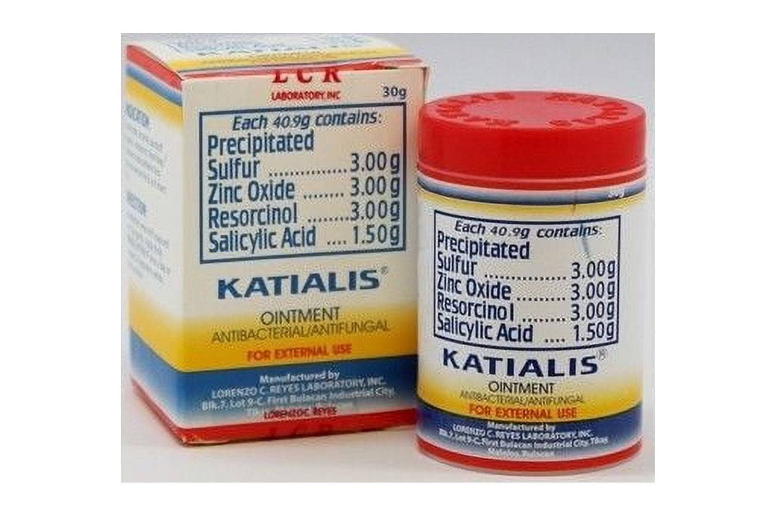Katialis Medicated Ointment 30g Large Size (Antibacterial/Antifungal