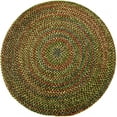 thumbnail image 1 of Katie 8 ft. Multi Indoor-Outdoor Round Braided Rug - Brown, 1 of 1
