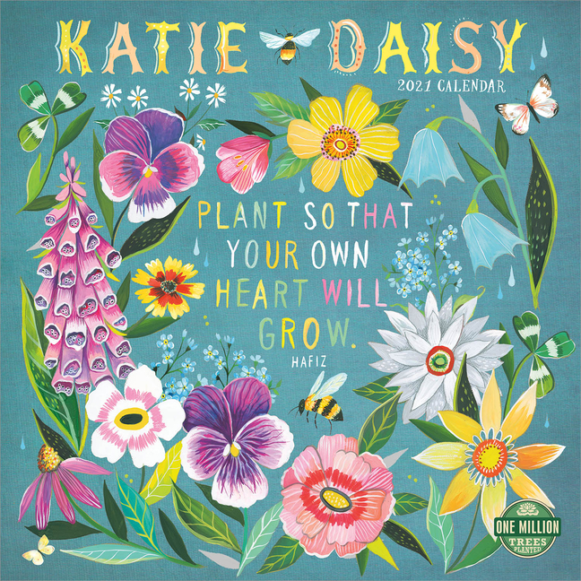 Katie Daisy 2021 Wall Calendar (Other) - Walmart.com Katie Daisy 2021 Wall Calendar (Other) - Walmart.com