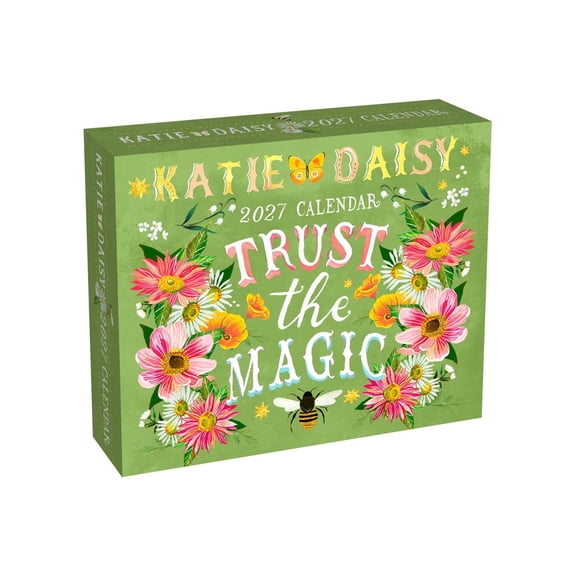 Katie Daisy 2027 Day-To-Day Calendar: Trust the Magic, (Paperback)