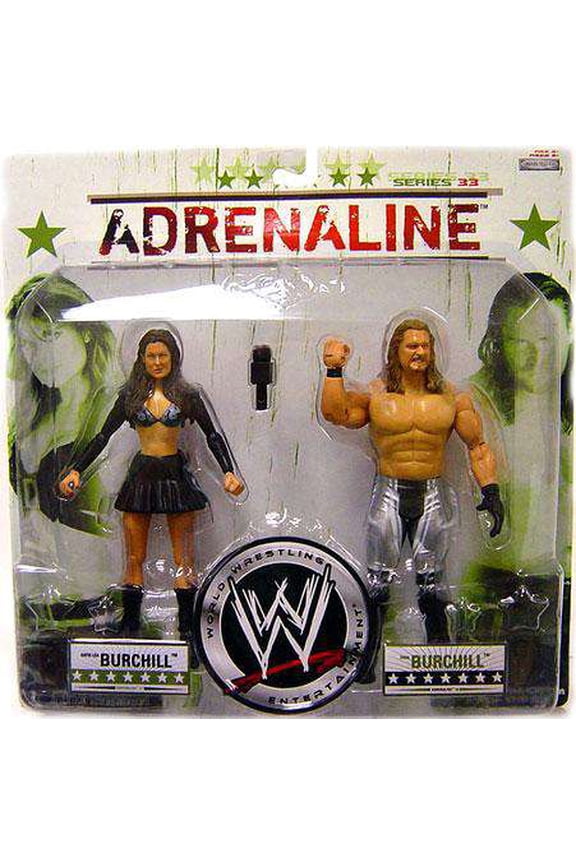 Katie Lee Burchill & Paul Burchill Action Figure 2-Pack WWE Wrestling