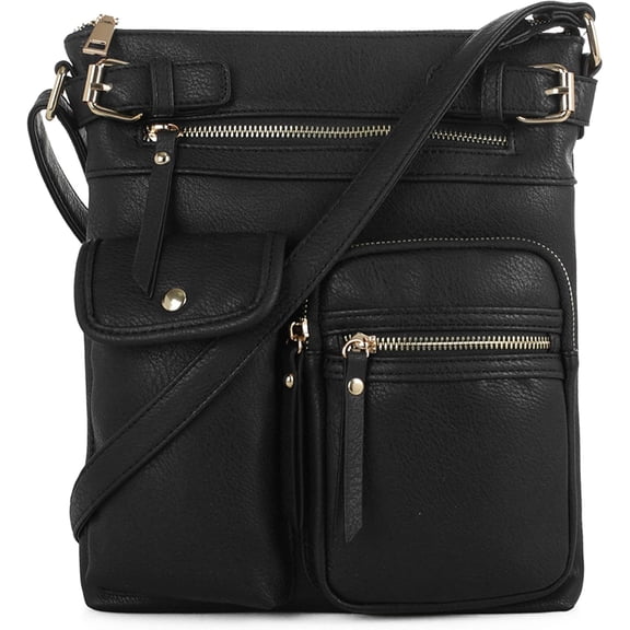 Katie Lightweight Medium body Bag Shoulder Bag with Multi Pocket for Women