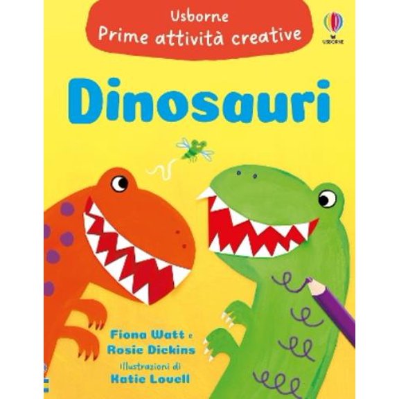 Katie Lovell,Rosie Dickins,Fiona Watt,Dina Ostun Prime attività creative - Dinosaur (Paperback)