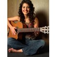 thumbnail image 1 of Katie Melua Poster Guitar Art Poster 24x36 Unframed, Age: Adults, Rectangle Z Posters, 1 of 3