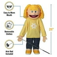 thumbnail image 1 of Katie, Peach Girl, Full Body, Ventriloquist Style Puppet, (25 Inches), 1 of 5