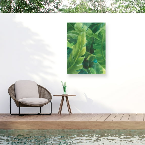 Katie Pertiet 'Easter Garden I Bow Tie' Outdoor All-Weather Wall Decor