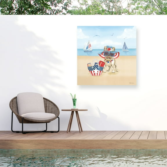 Katie Pertiet 'Garden District IV' Outdoor All-Weather Wall Decor